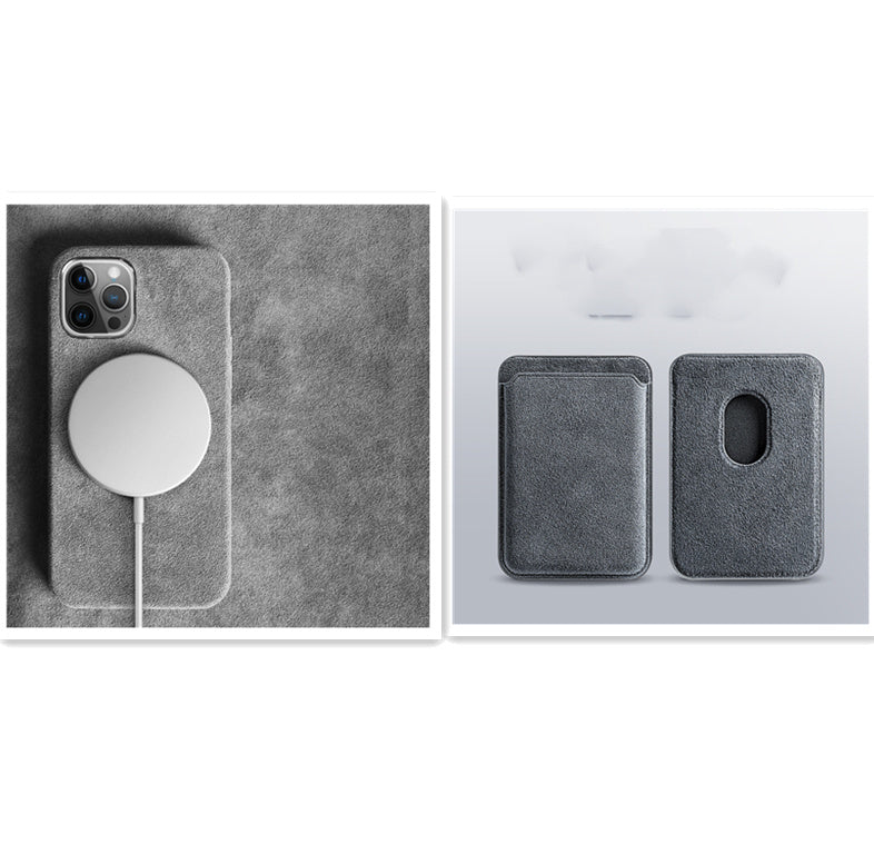 Alcantara iPhone Magnetic luxury Case