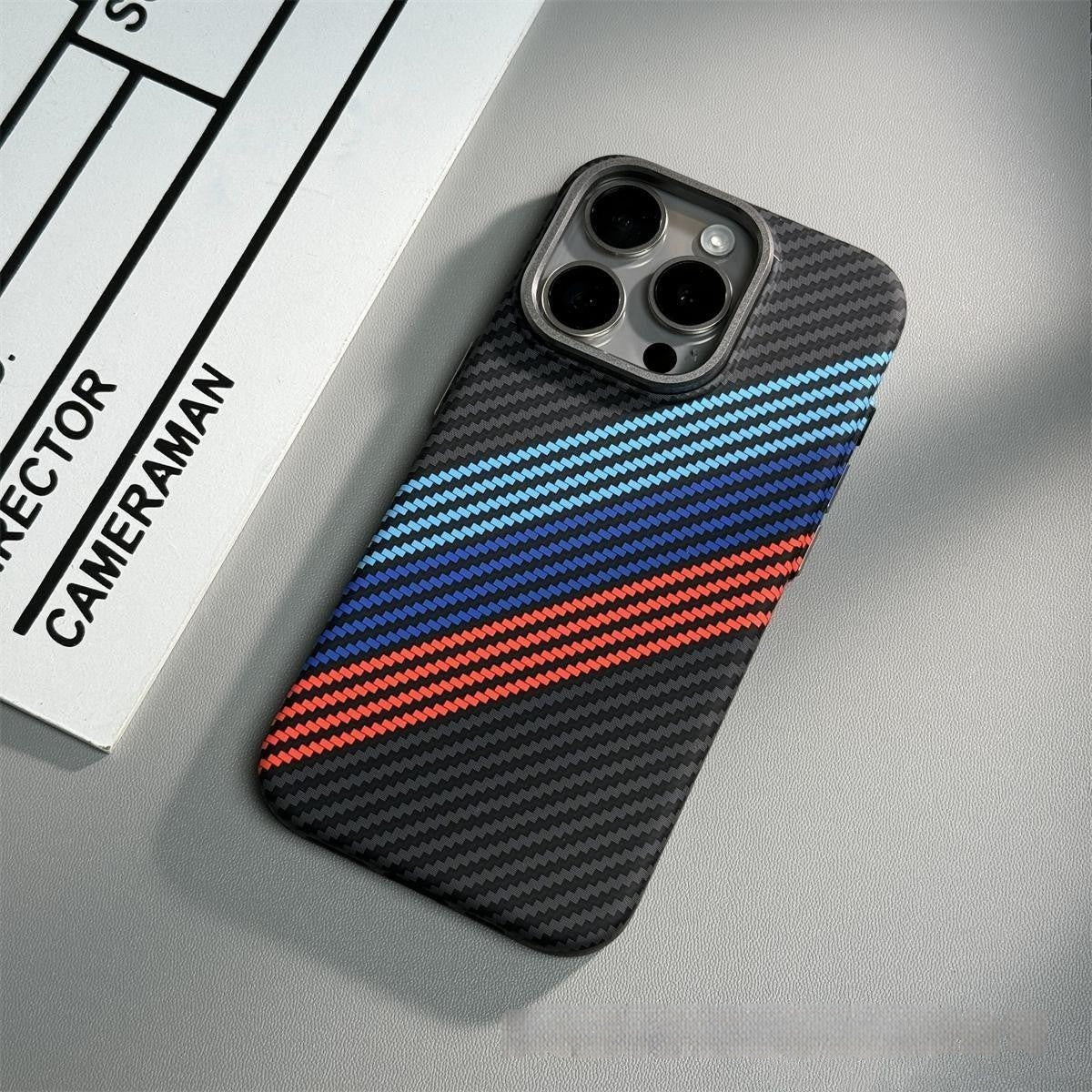 Magsafe Colored Carbon Fiber iPhone Case