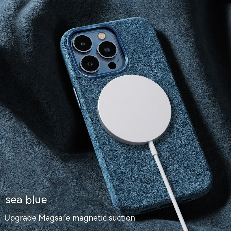 Alcantara iPhone Magnetic luxury Case