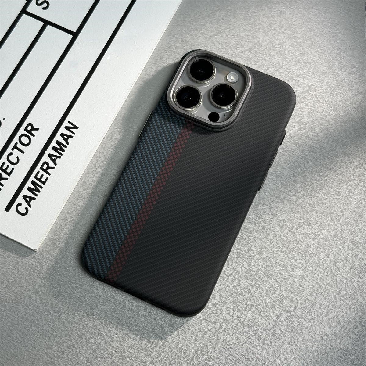 New iPhone 16 Colored Magsafe Carbon Fiber Case