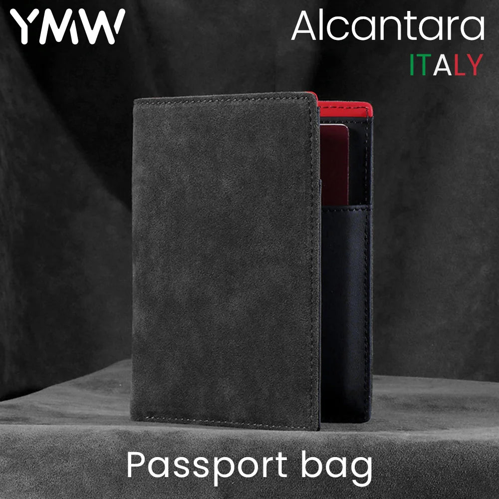 Alcantara Passport Holder