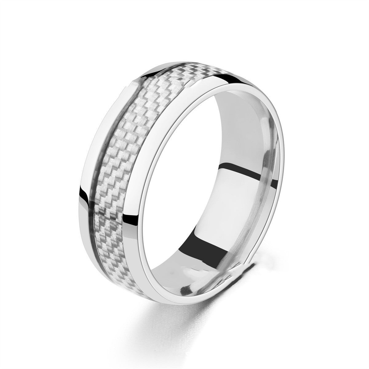 Fashion Carbon Fiber Ring